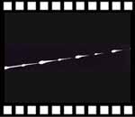 Фотография метеора методом мгновенной экспозиции