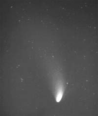 Комета Хейла-Боппа. Фото Сареста Леонида